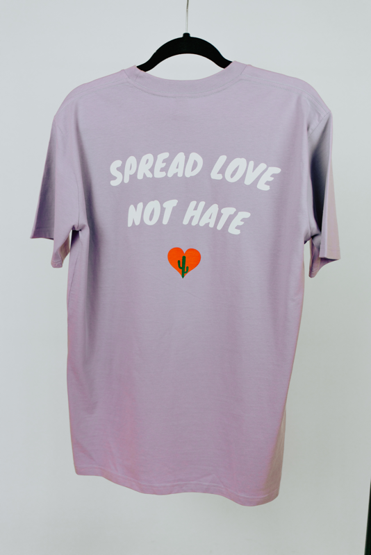 Spread Arizona Love | Lavender Hate Love™ Not T-Shirt